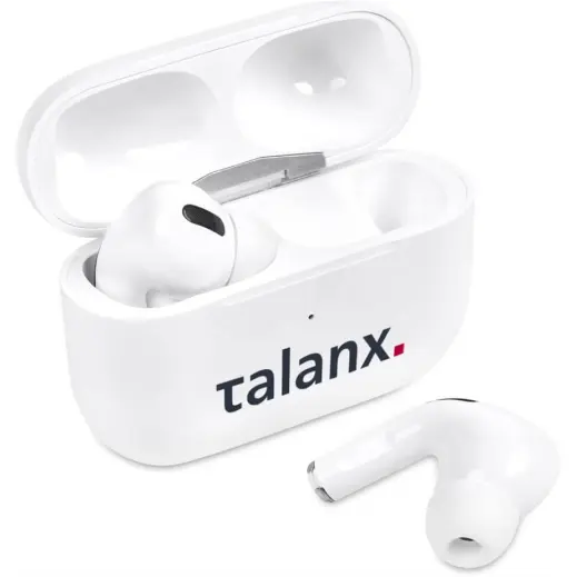Swiss Cougar Atlanta TWS Earbuds Solid White Branded